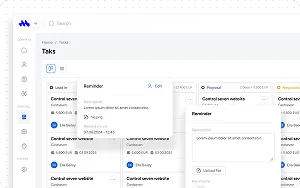 Aufgaben & Workflows – Mesh APP
