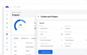 Projekte & Zeiterfassung – Mesh APP